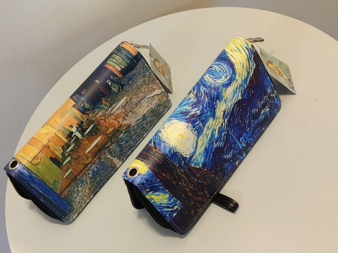 Artistic Wallets (Starry Night & Monet Inspired)