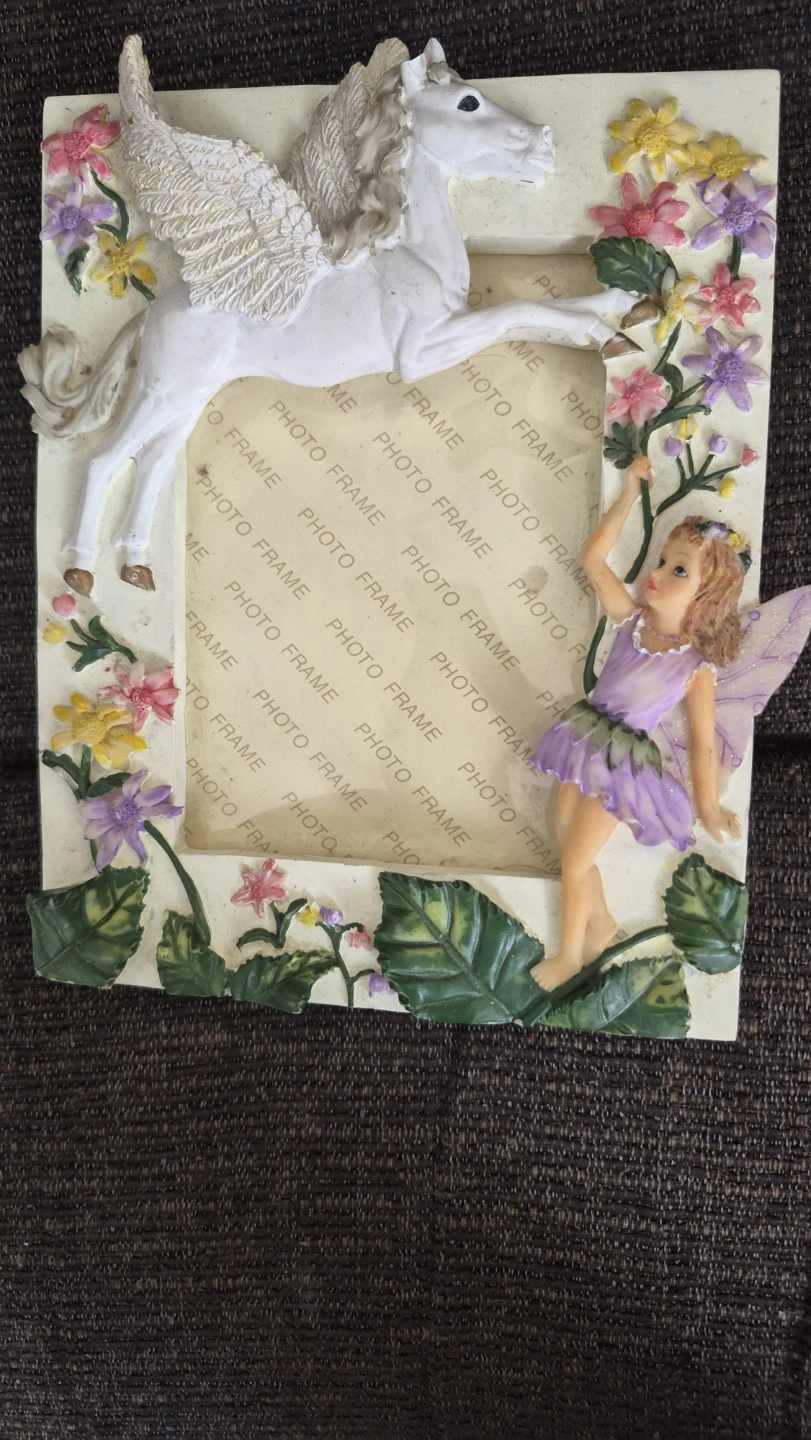 Fairy and Pegasus Photo Frame