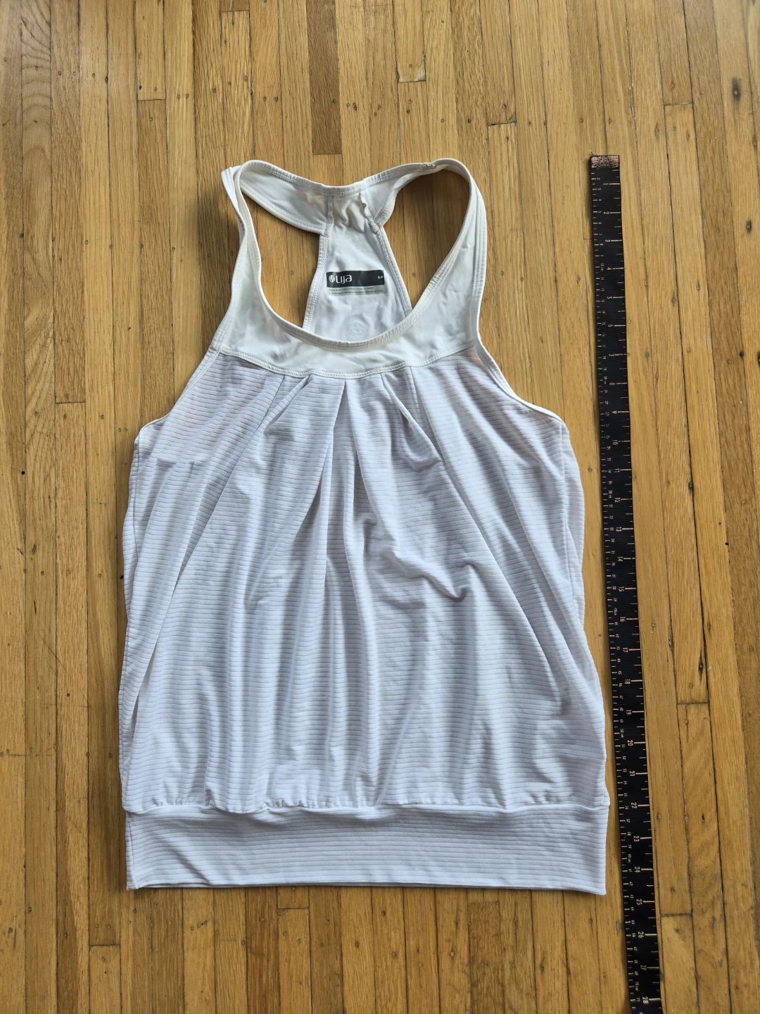 White LIJA luxury Tank Top - Size S/P
