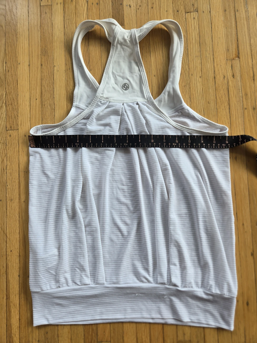 White LIJA luxury Tank Top - Size S/P - photo 3