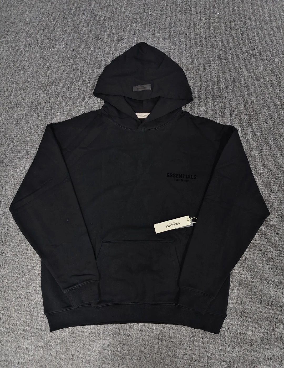 Fear of God ESSENTIALS Hoodie Black