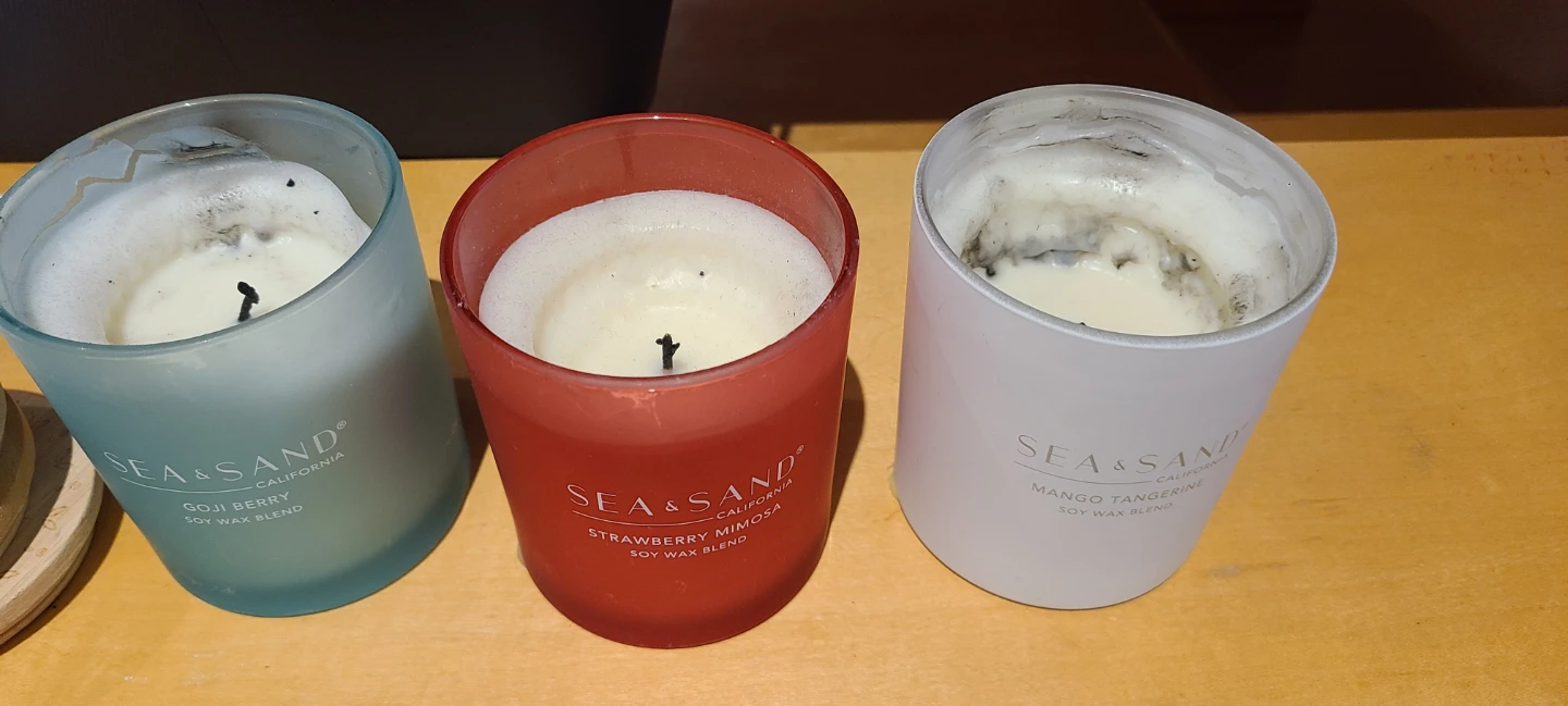 Sea & Sand Soy Wax Blend Scented Candles (3-Pack) - photo 2