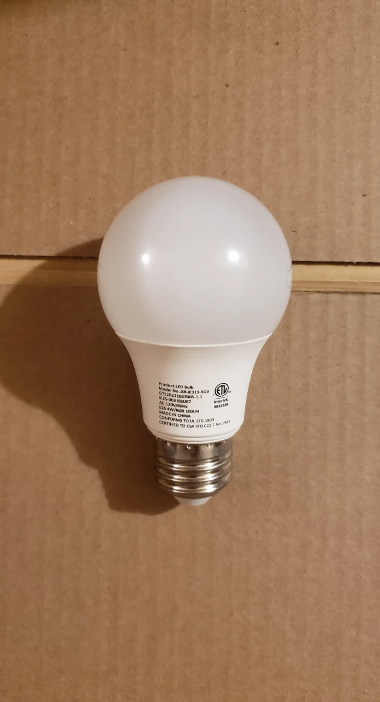 RGB Color Changing LED Bulb
