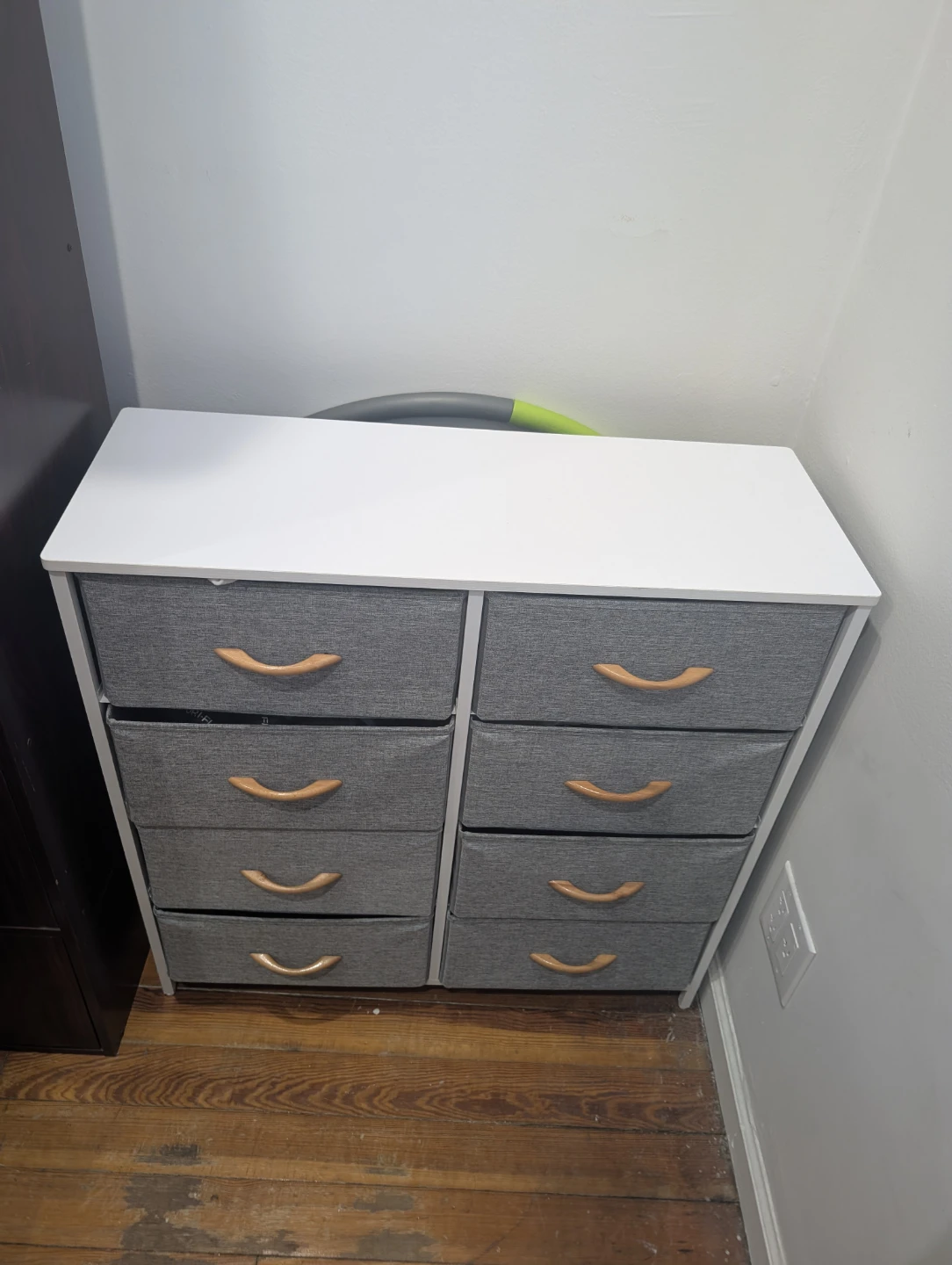 8 Drawer Fabric Dresser Storage Unit - photo 2