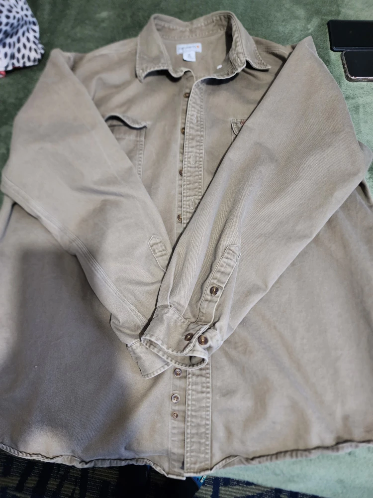 Carhartt XL Tall Long Sleeve Work Shirt - photo 3