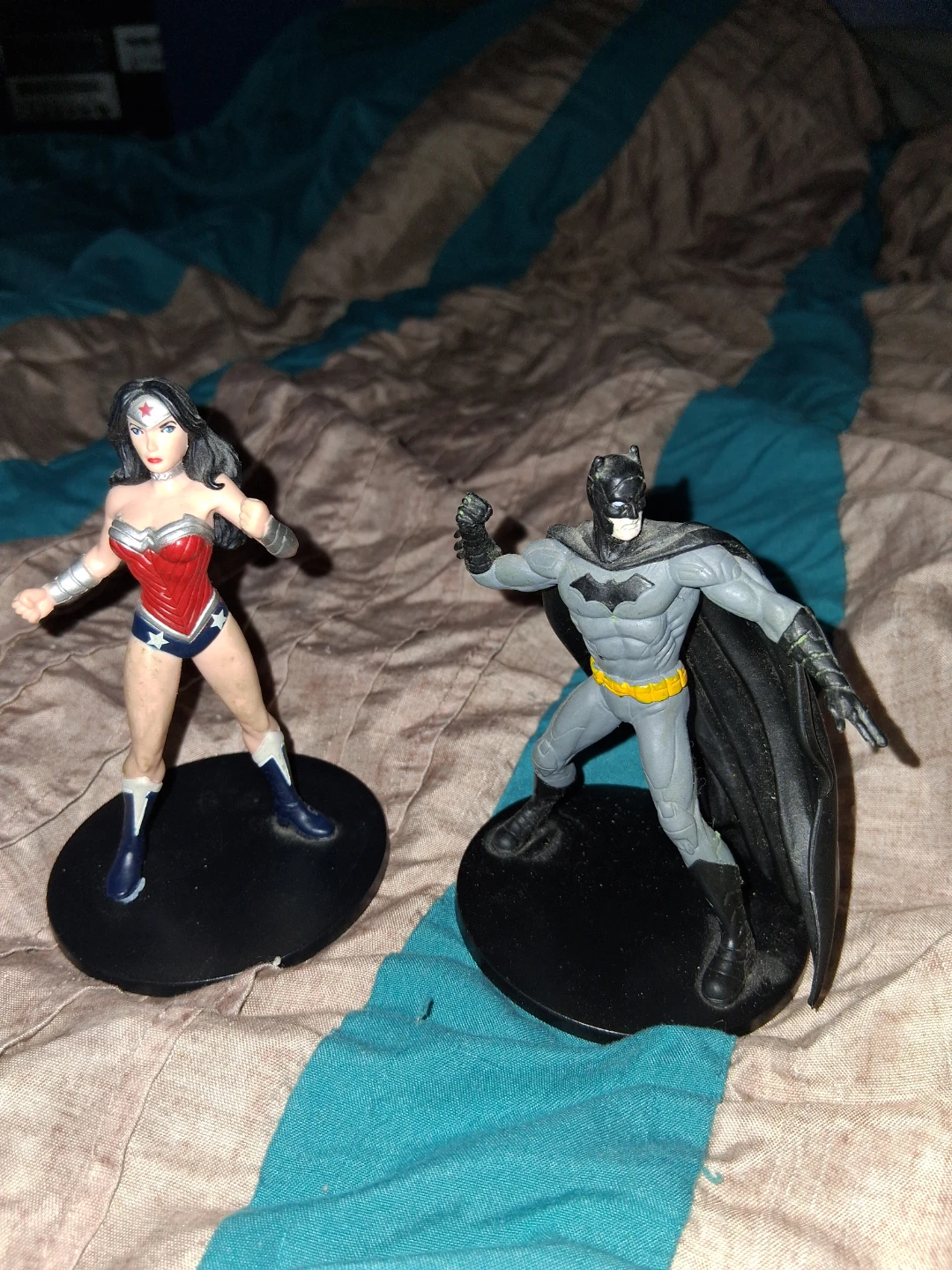 Batman and Wonder Woman Action Figures