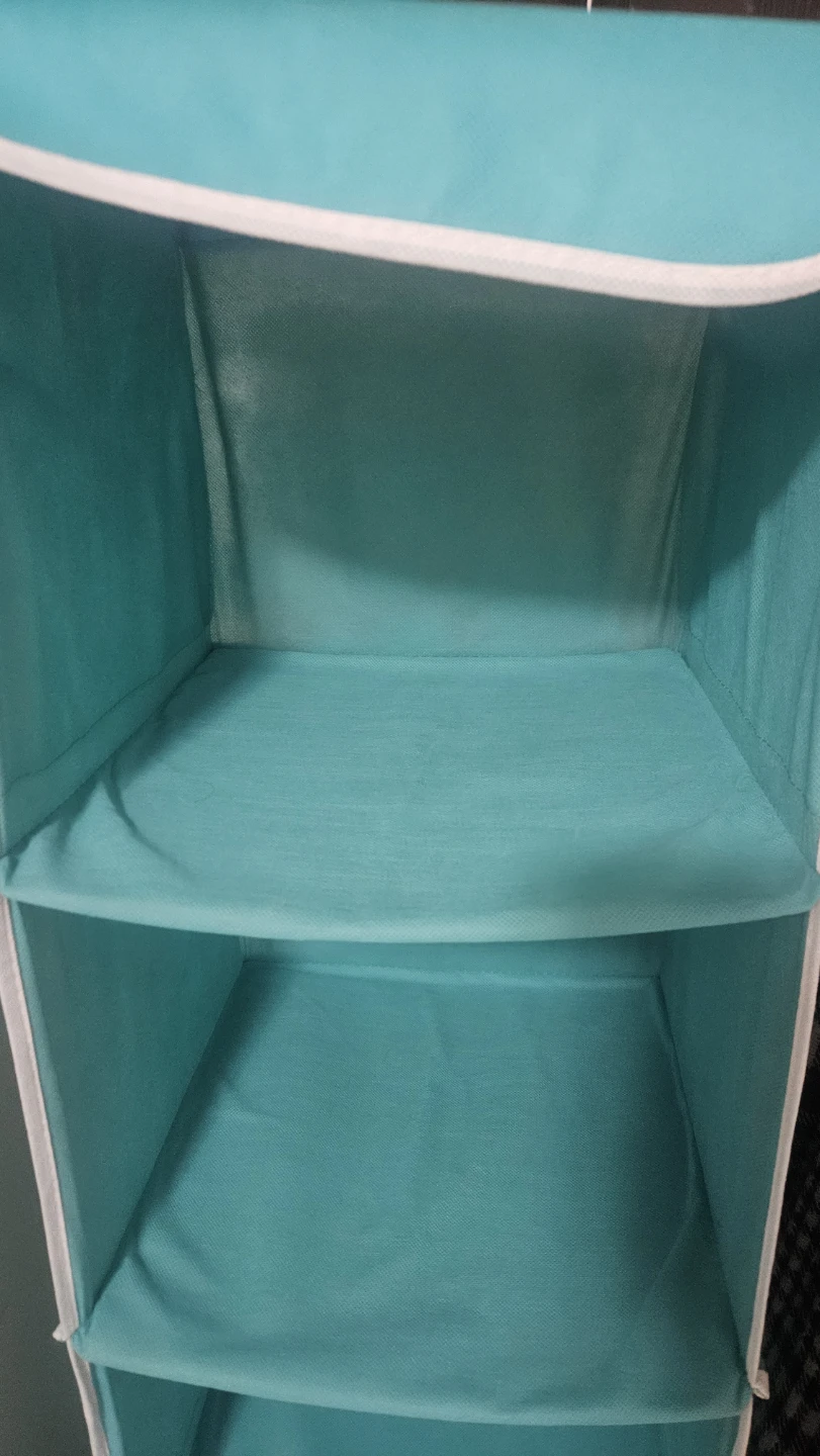 Hanging Closet Organizer - Teal - photo 4
