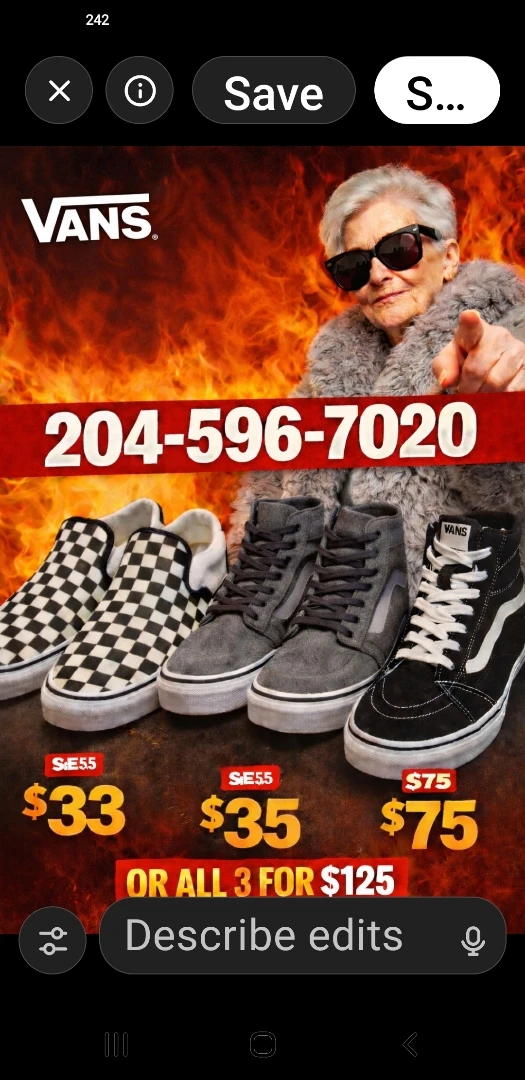 Vans Shoes - Multiple Styles Available Size 13