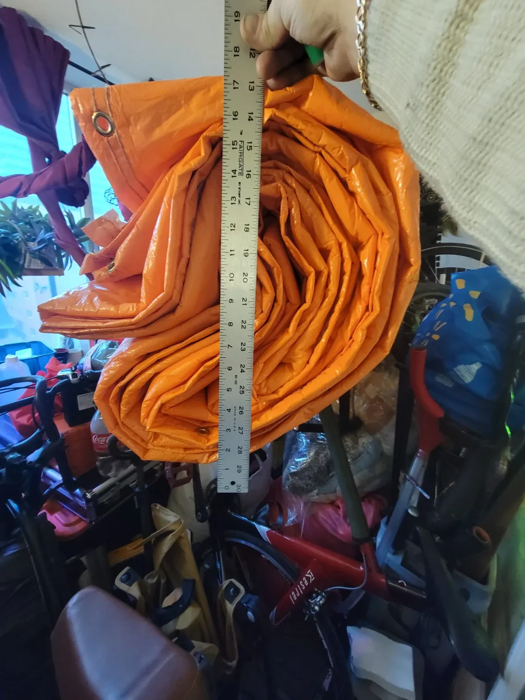 Insulated Orange Tarp - photo 2