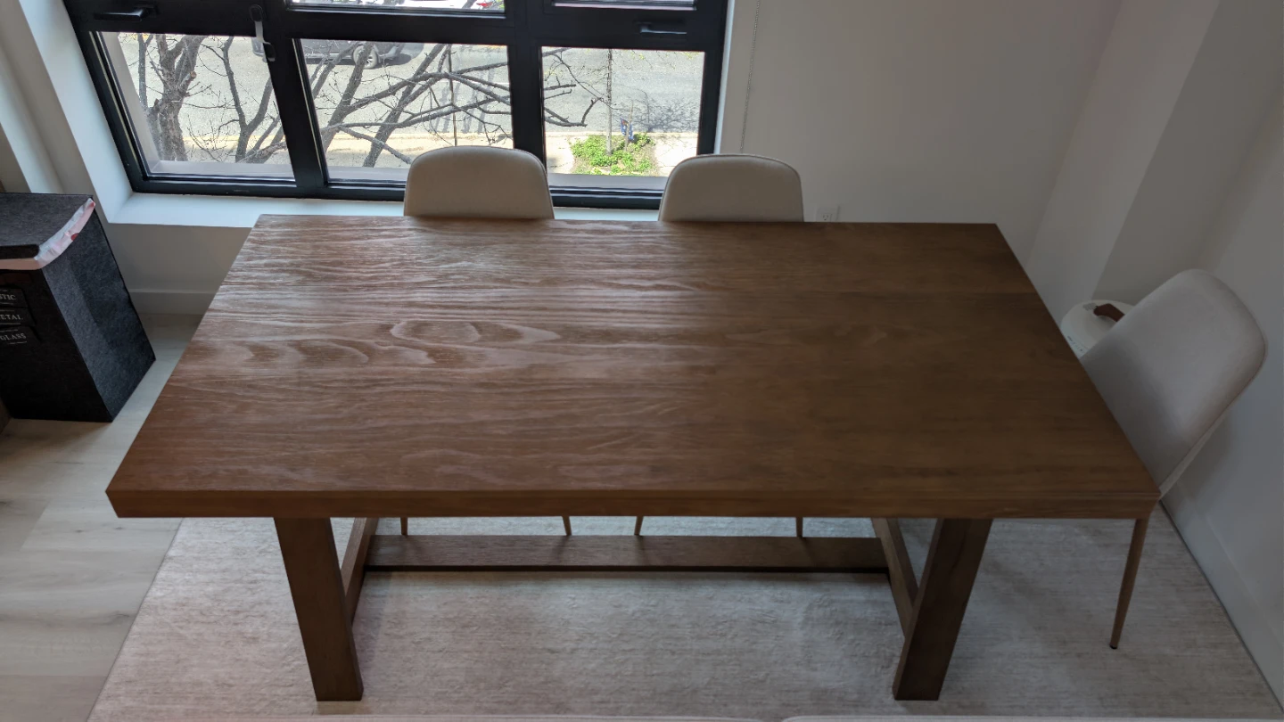 Pine Wooden Dining Table - photo 2