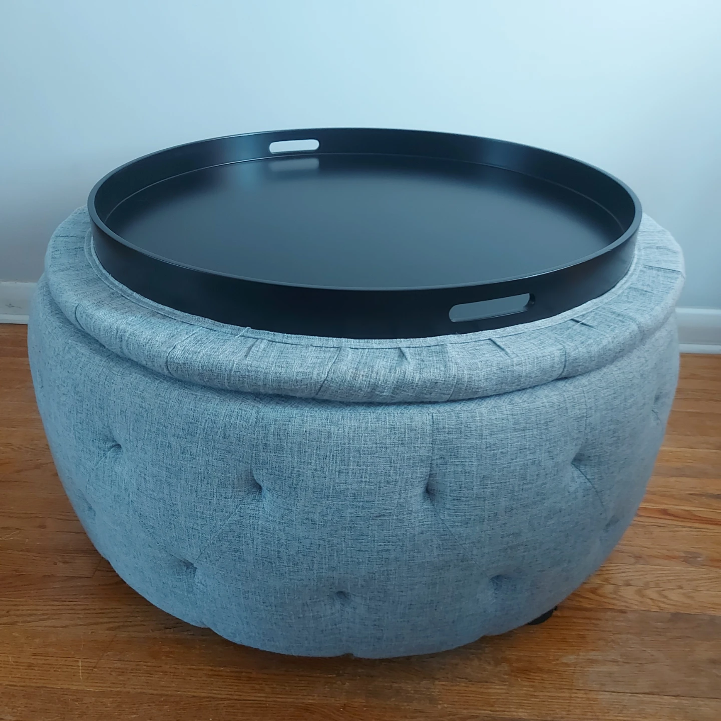 Roya 5pc Ottoman Set with Storage and 4 Stools - photo 4