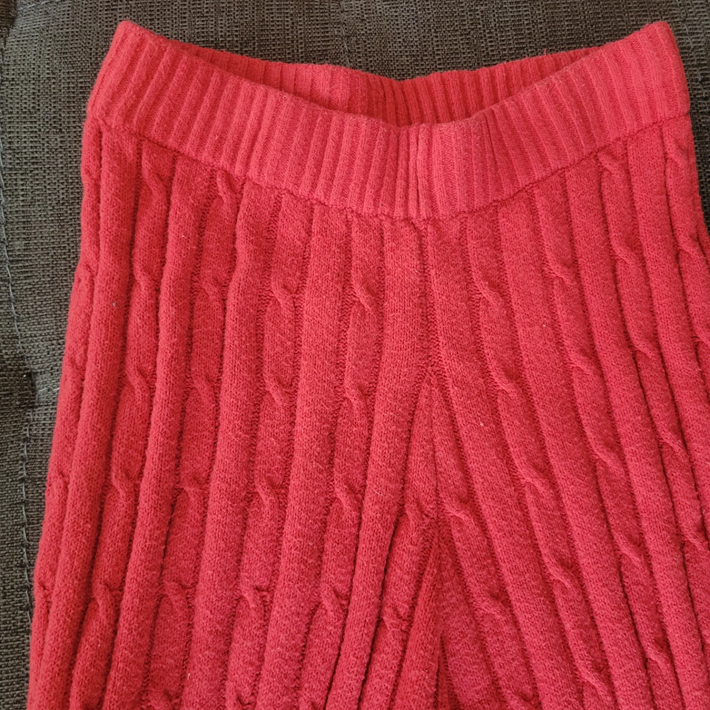 GAP Kids Red Sweater and Pants Set Size L (10-11) - photo 2