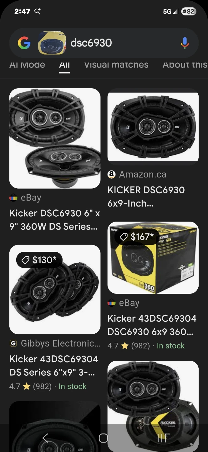 Kicker DSC6930 6x9" 3-Way Speakers NEW - photo 3