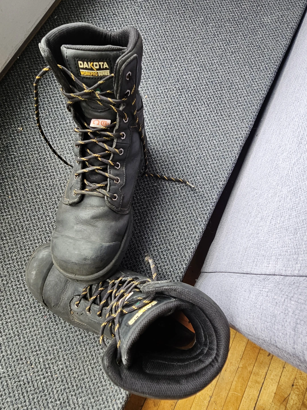 Dakota Workpro Series Black Work Boots