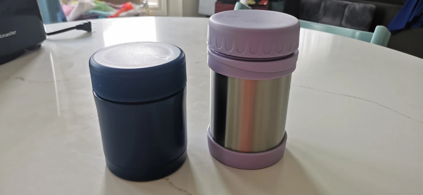 2 Stainless Steel Insulated Food Jars