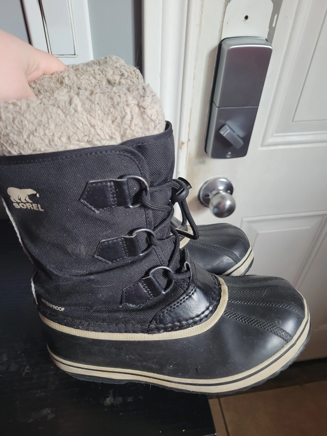 Boys size 2 Sorel boots