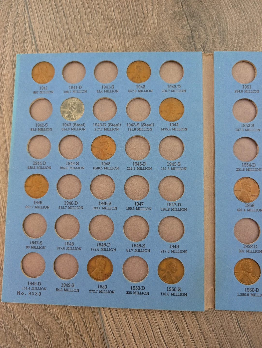 Lincoln Head Cent Coin Collection Folder - photo 4