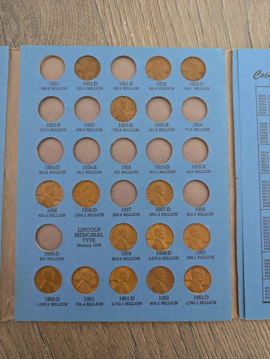 Lincoln Head Cent Coin Collection Folder - photo 5