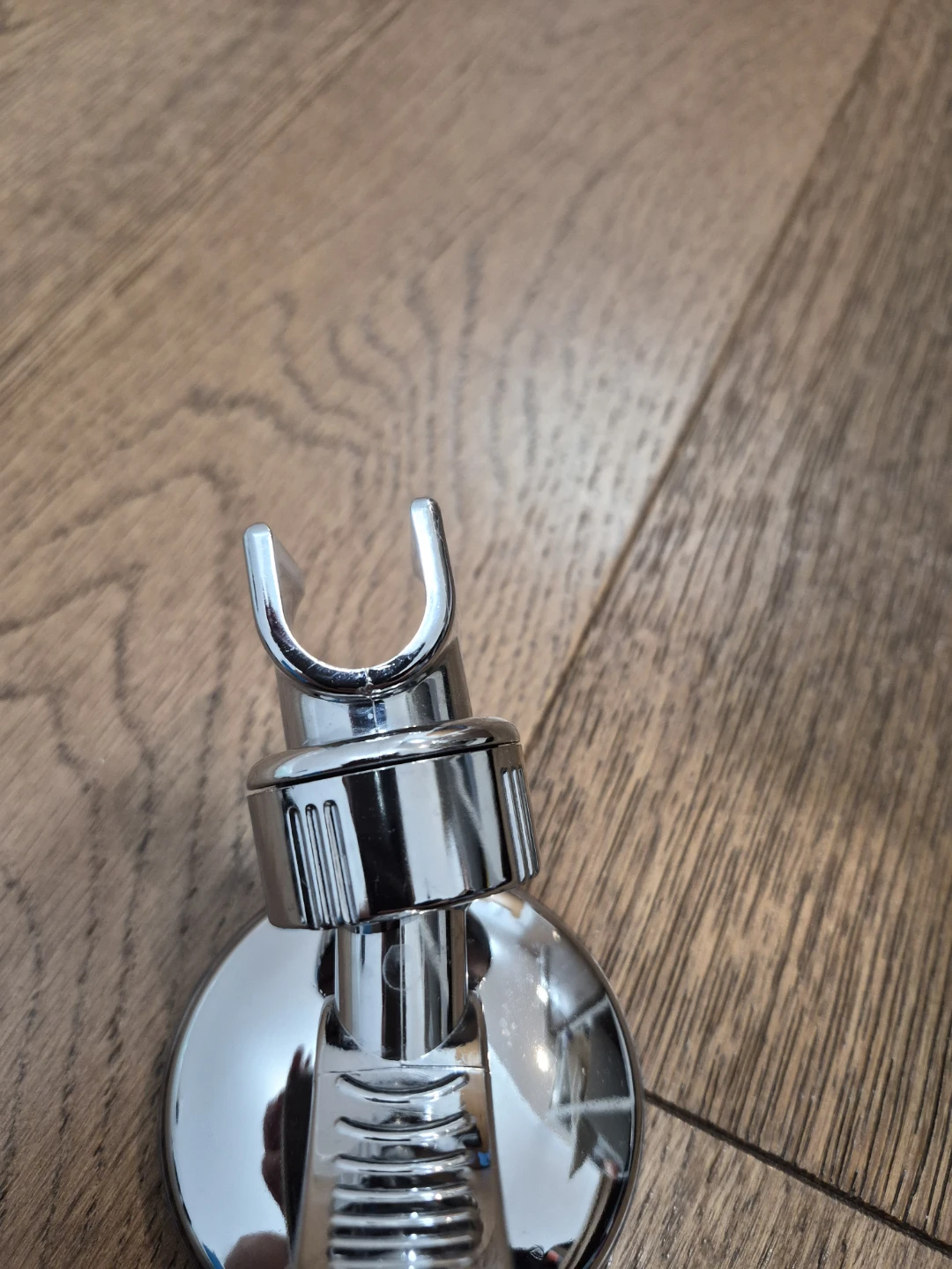 Chrome Suction Cup Shower Head Holder - photo 3