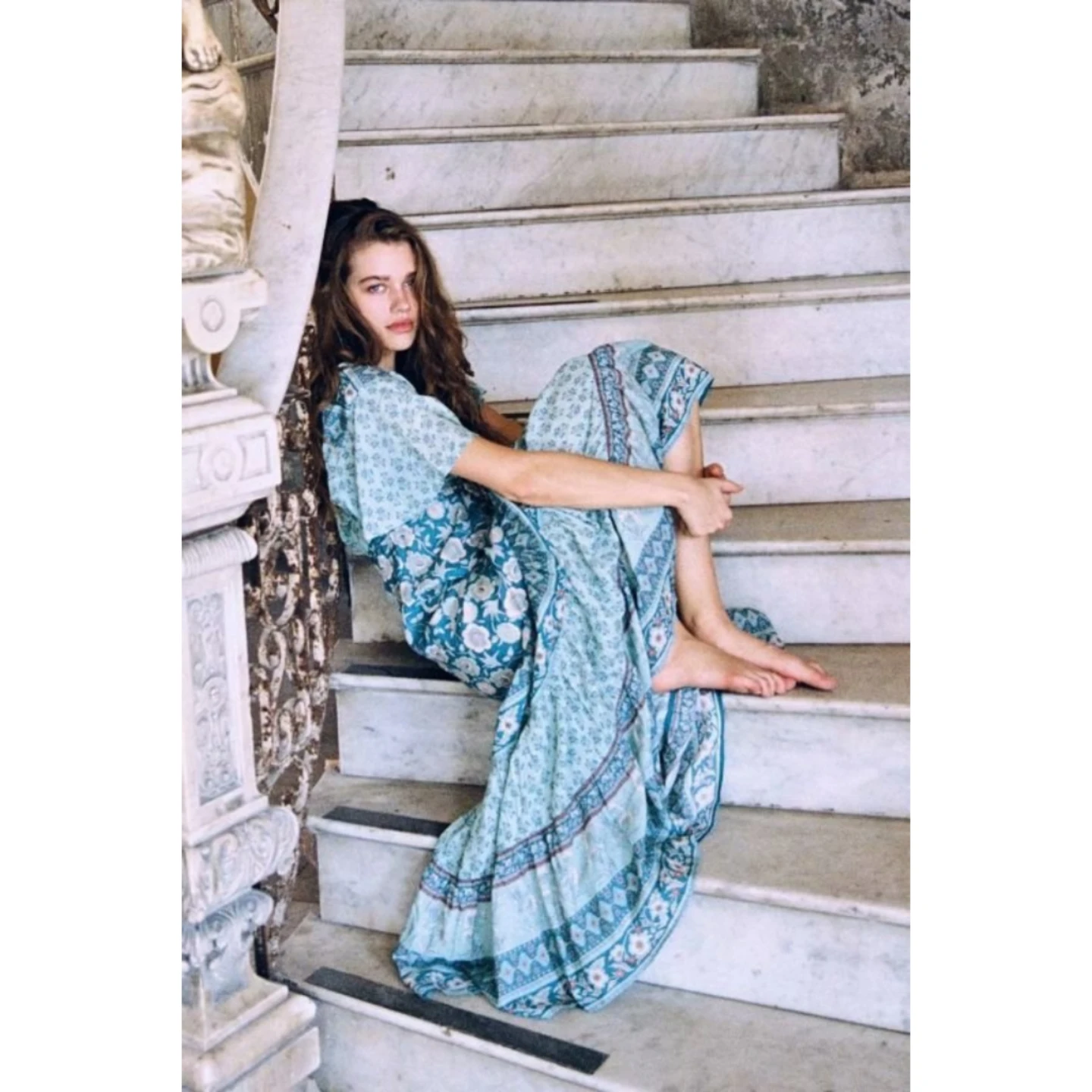 arnhem Bohemian Floral Maxi Dress
