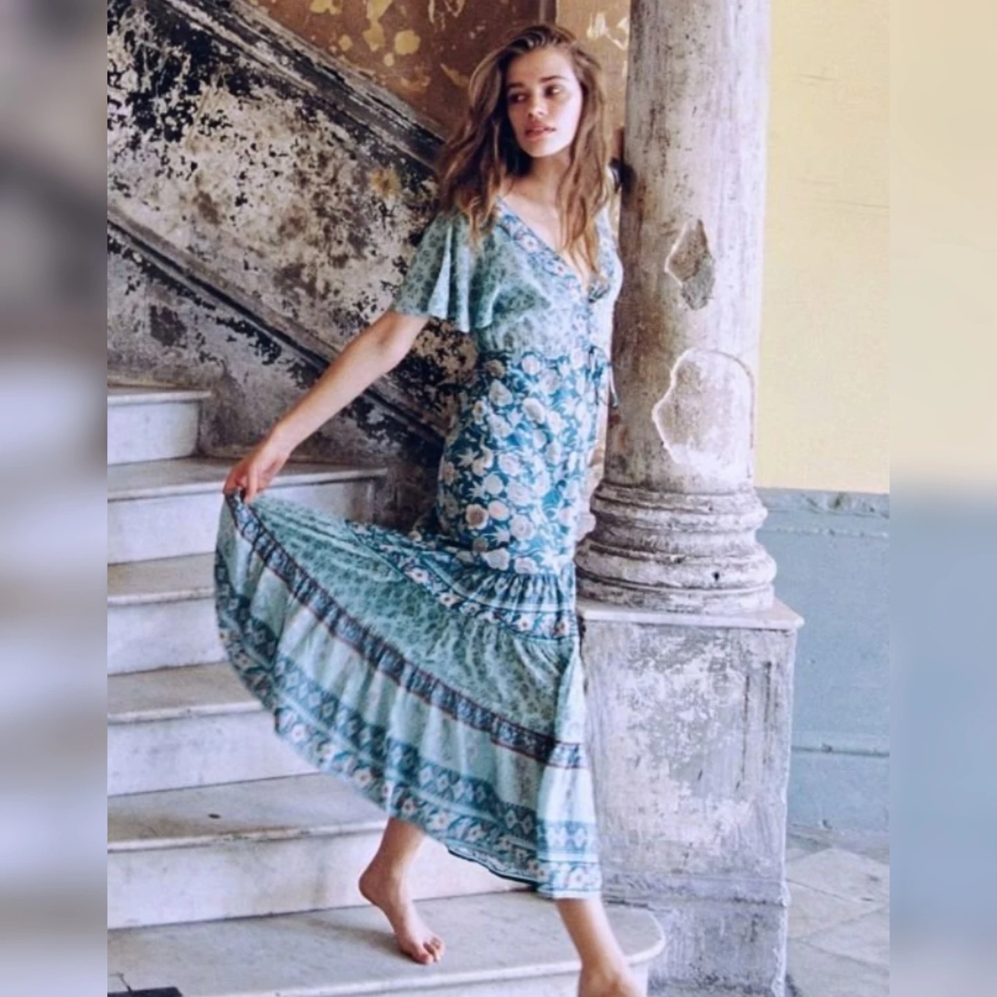 arnhem Bohemian Floral Maxi Dress - photo 2