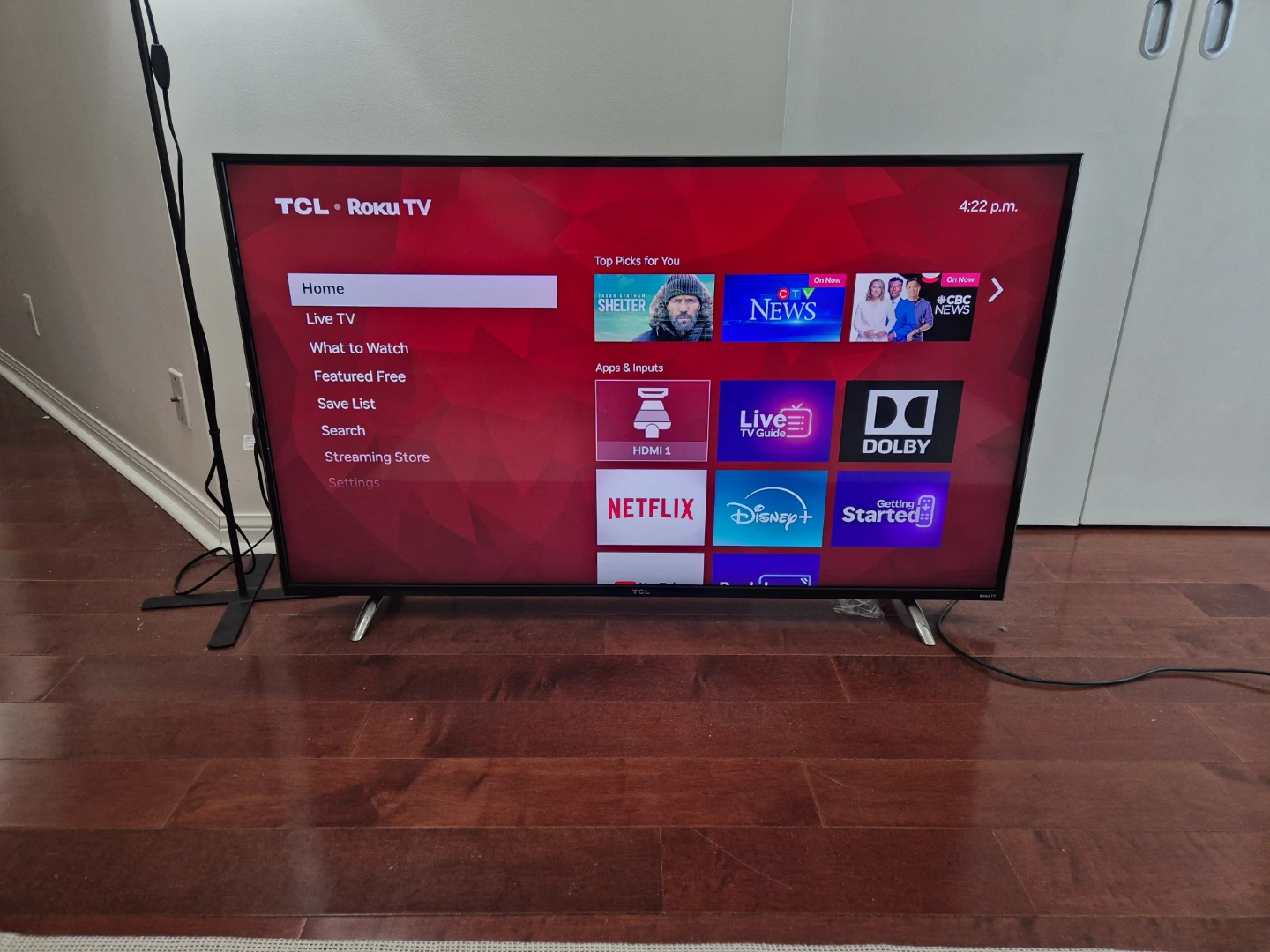 TCL 55P605 Roku TV 55-inch Smart TV (pick up only) - photo 3