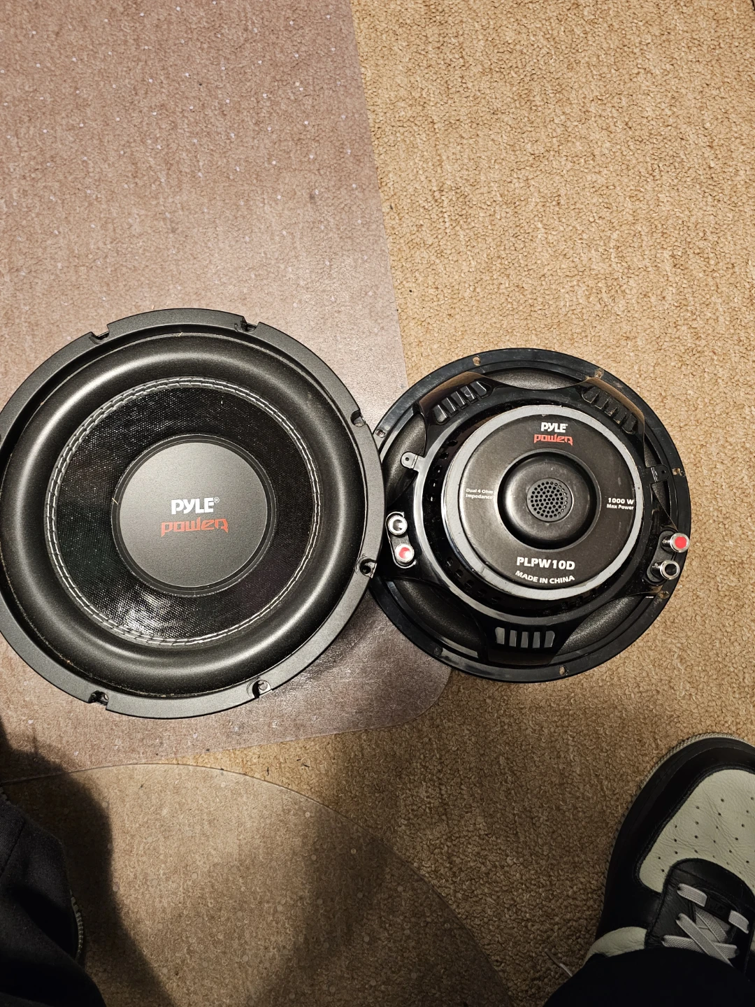 2 Pyle PLPW10D 10" 1000 Watt Dual 4 Ohm Subwoofer - photo 5