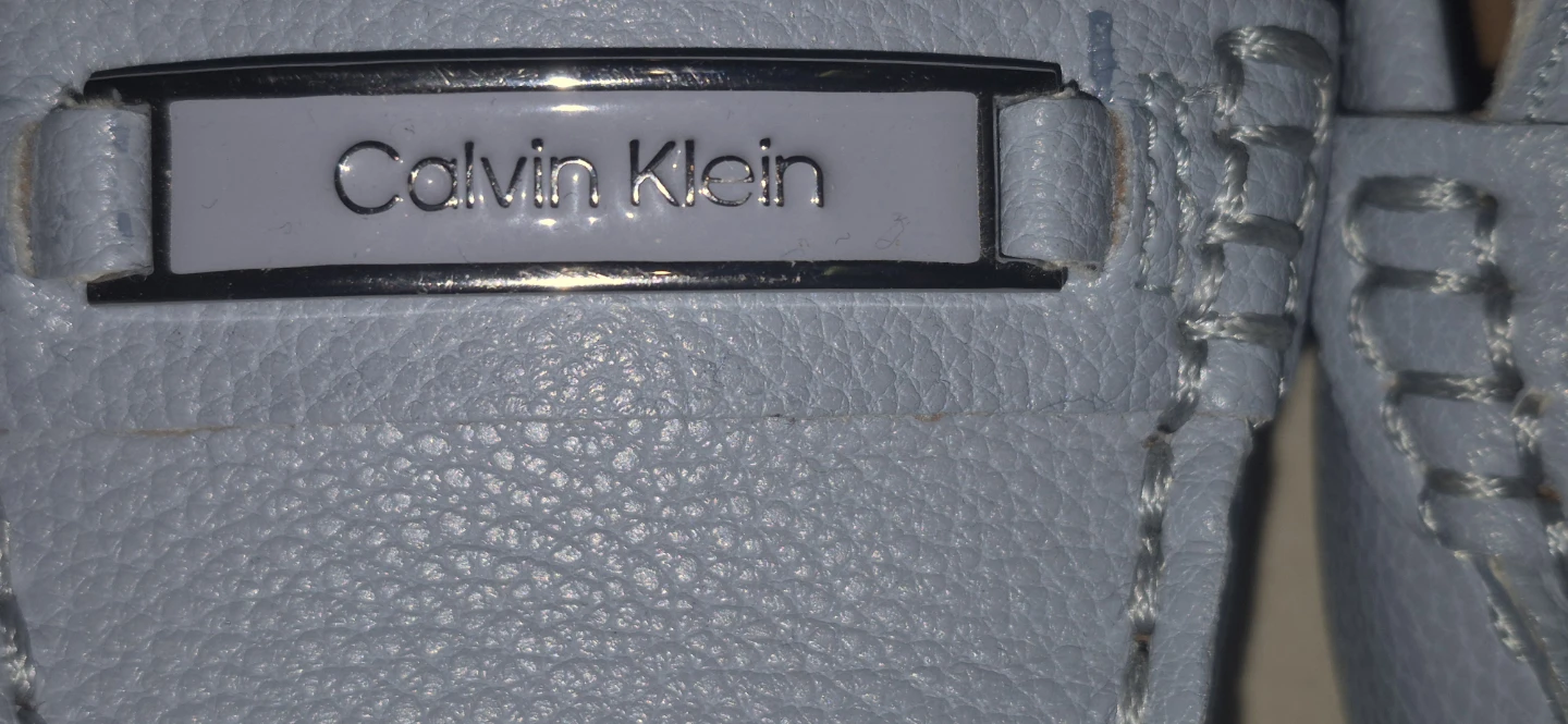 Calvin Klein Women's Loafers - Stone Blue Size 6 - photo 4