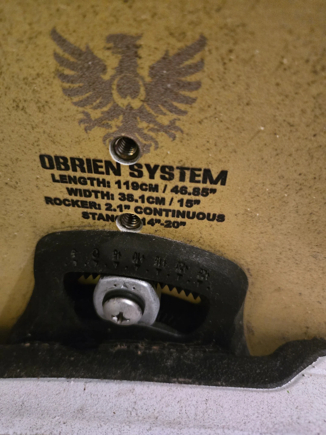 o'brien 119 wakeboard - photo 3