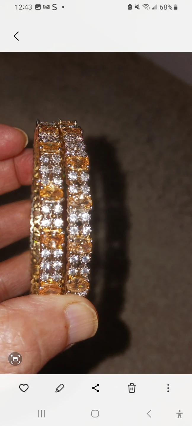 Set of 5 Bejeweled Bracelets - photo 2