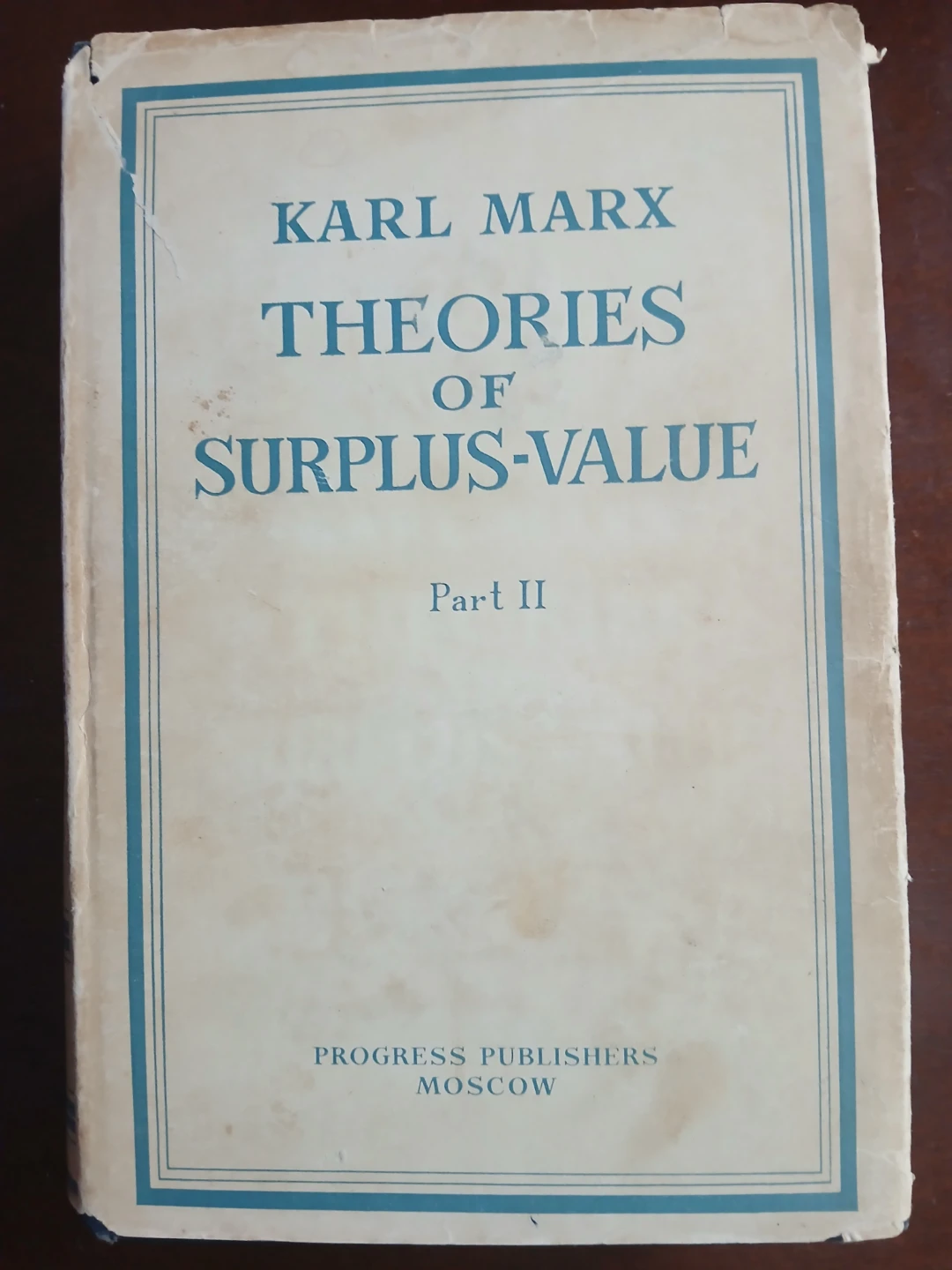 Karl Marx Theories of Surplus-Value Part I & II Books - photo 4