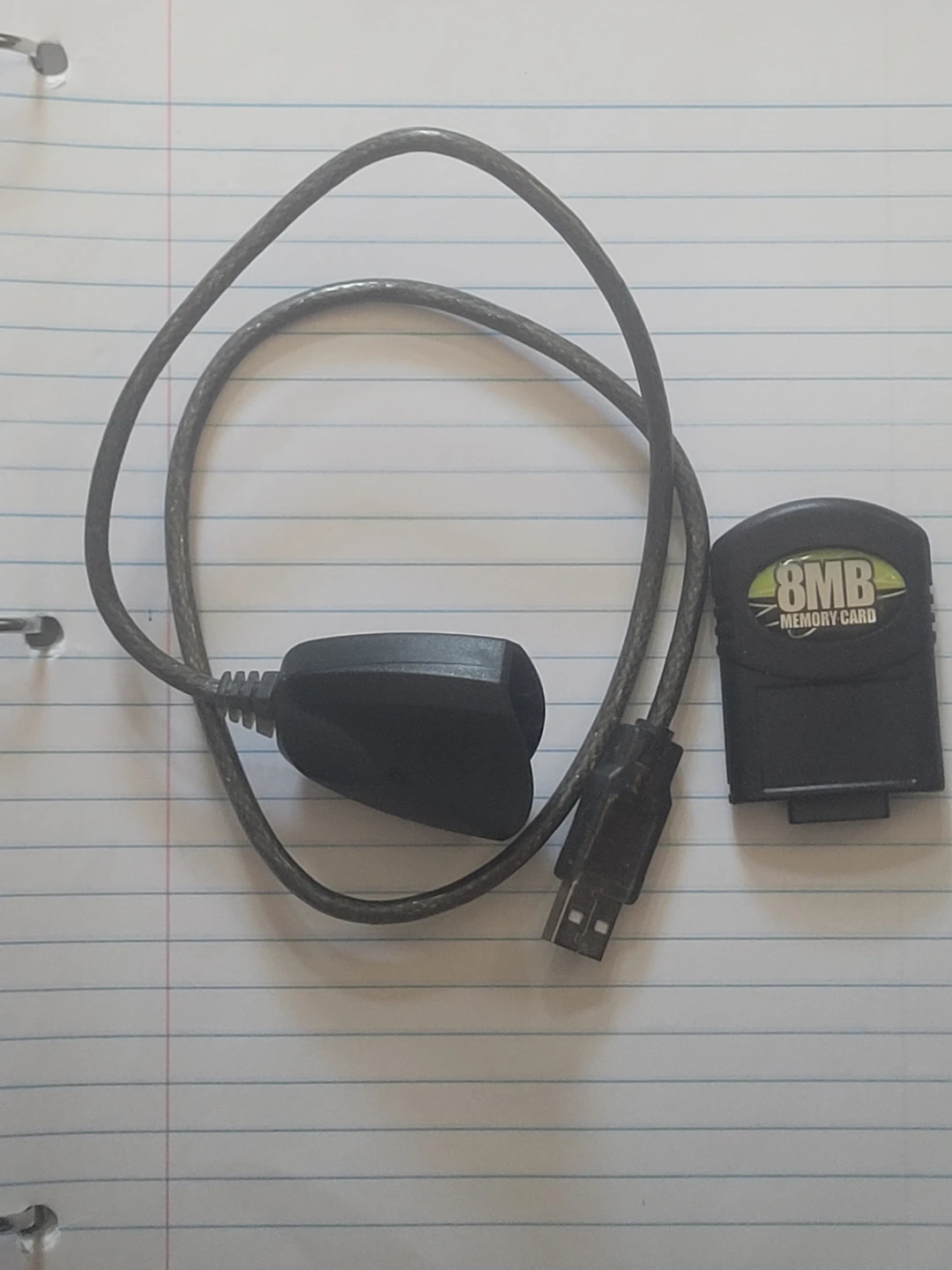 XBOX 8MB Memory Card with USB Transfer Cable