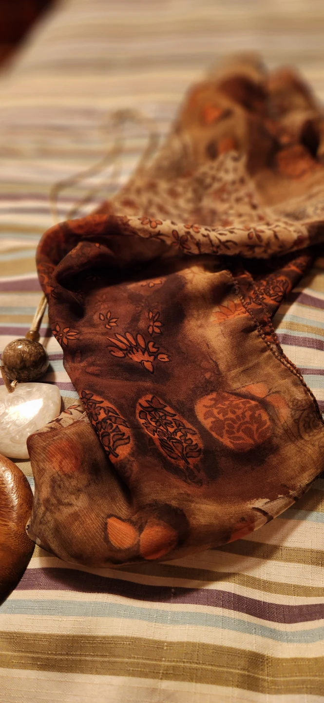 Topaz Scarf and Necklace Set🌱 - photo 3