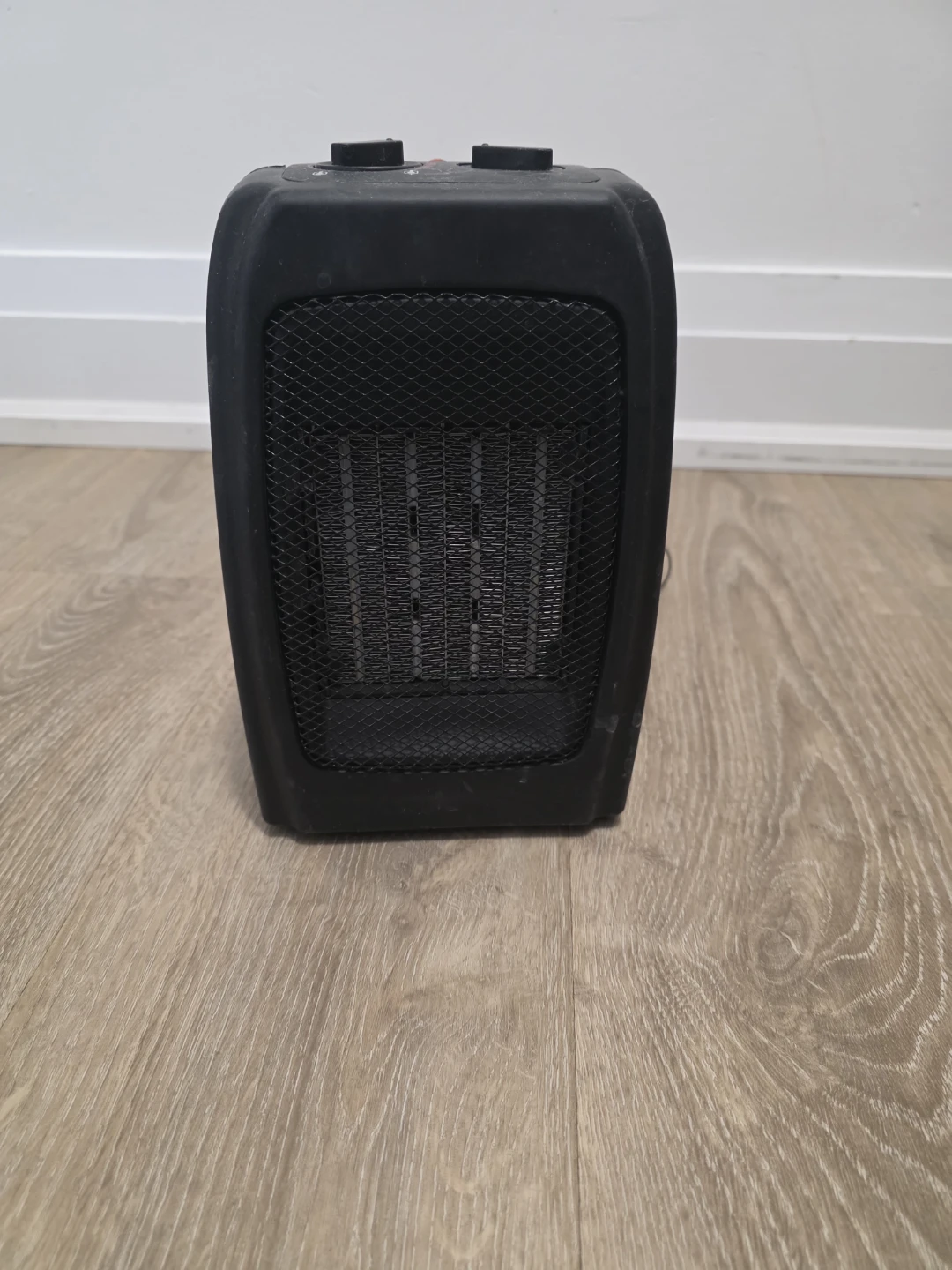 Black Portable Electric Space Heater