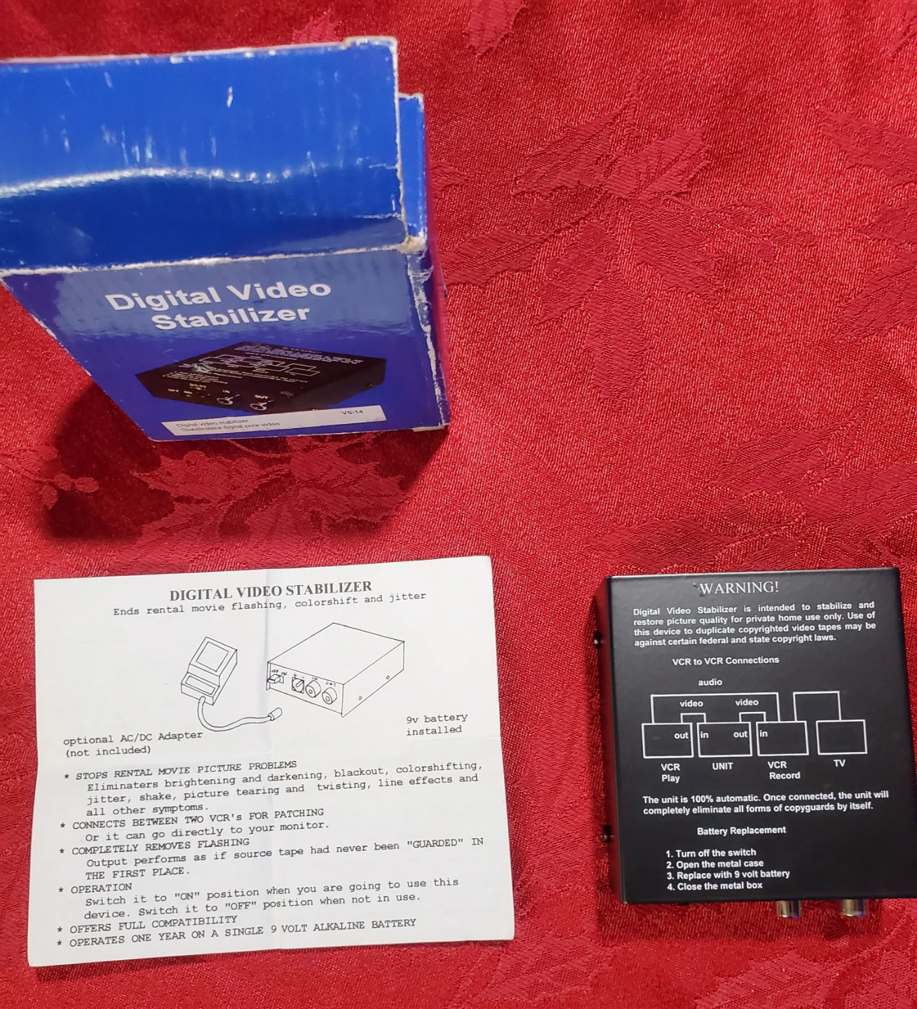 Digital Video Stabilizer VS-14 - photo 2