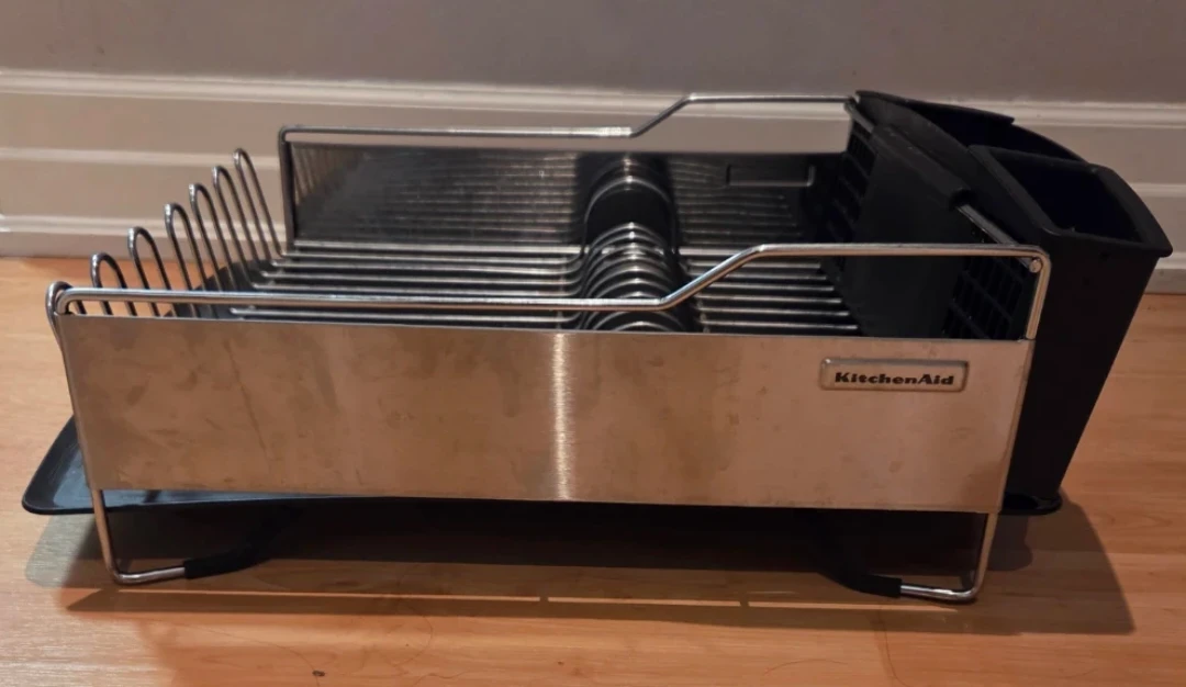 KitchenAid Dish Rack with Utensil Holder - photo 3