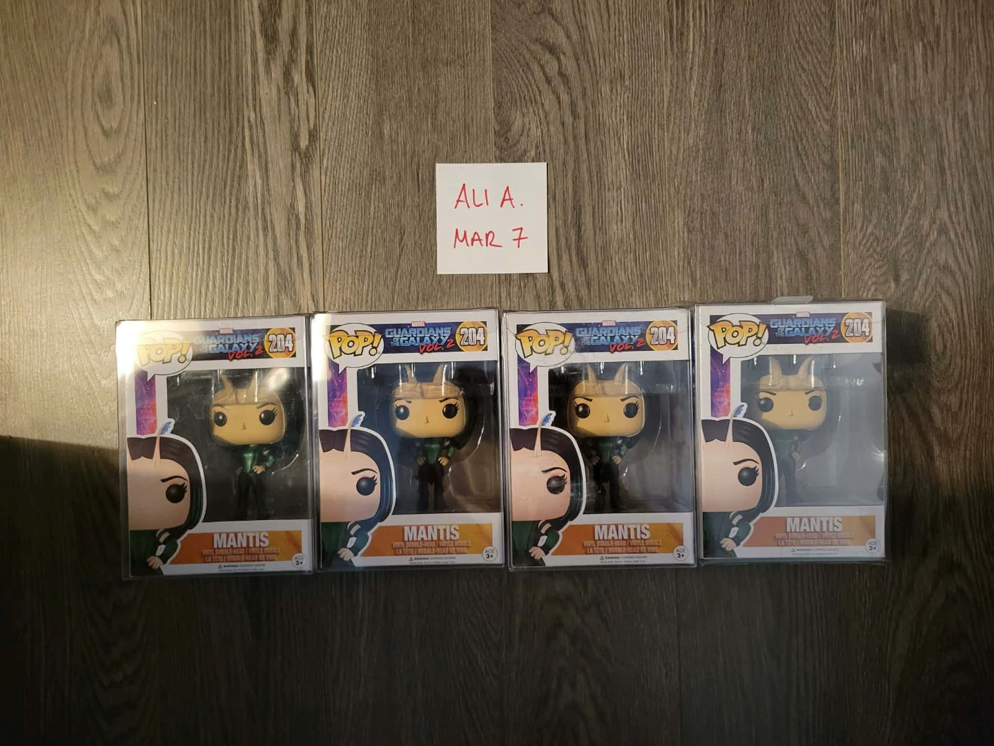 Funko Pop! Guardians of the Galaxy Vol. 2 Mantis #204 (4-Pack)