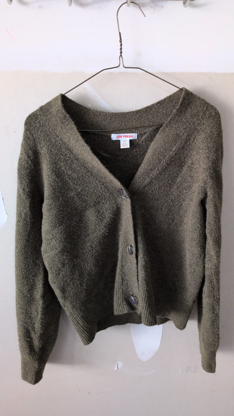 Joe Fresh Green Cardigan
