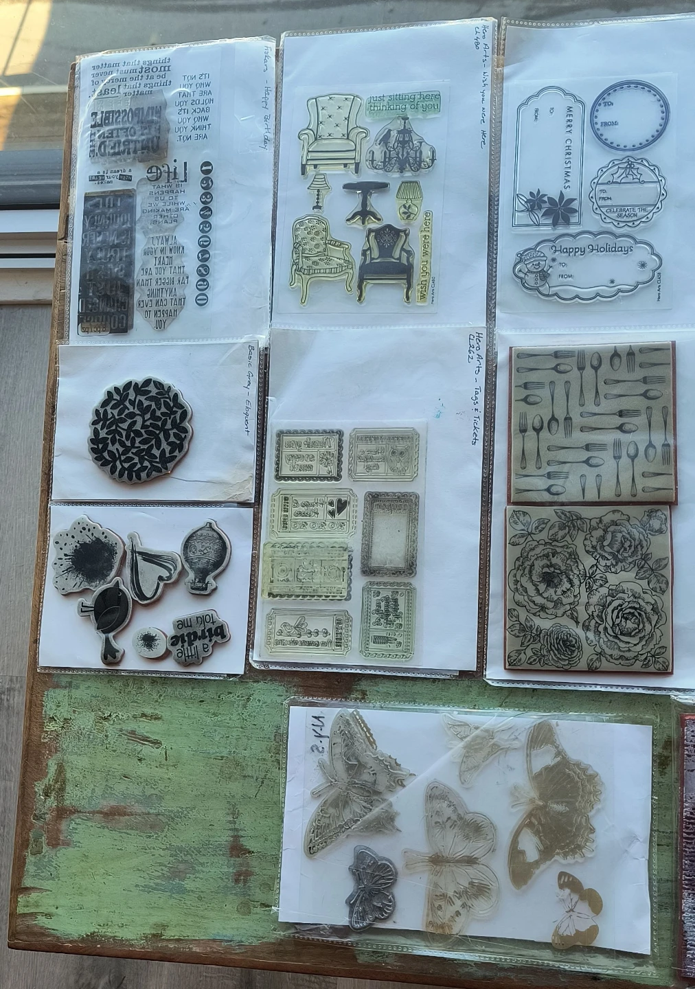 Extensive Hero Arts Clear Self Sticking Stamps Lot - photo 2