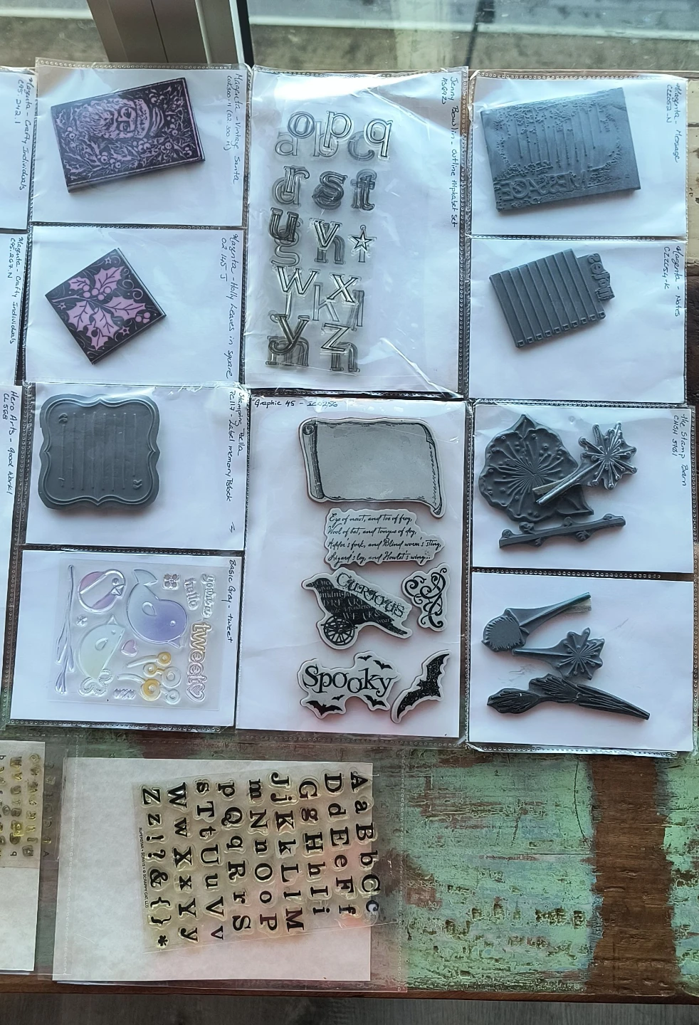 Extensive Hero Arts Clear Self Sticking Stamps Lot - photo 4