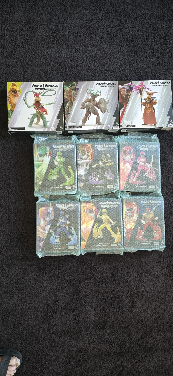 Power Rangers Action Figures Lot