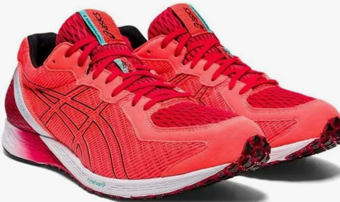Brand new ASICS Targheredge 2 Sunrise Red 10.5