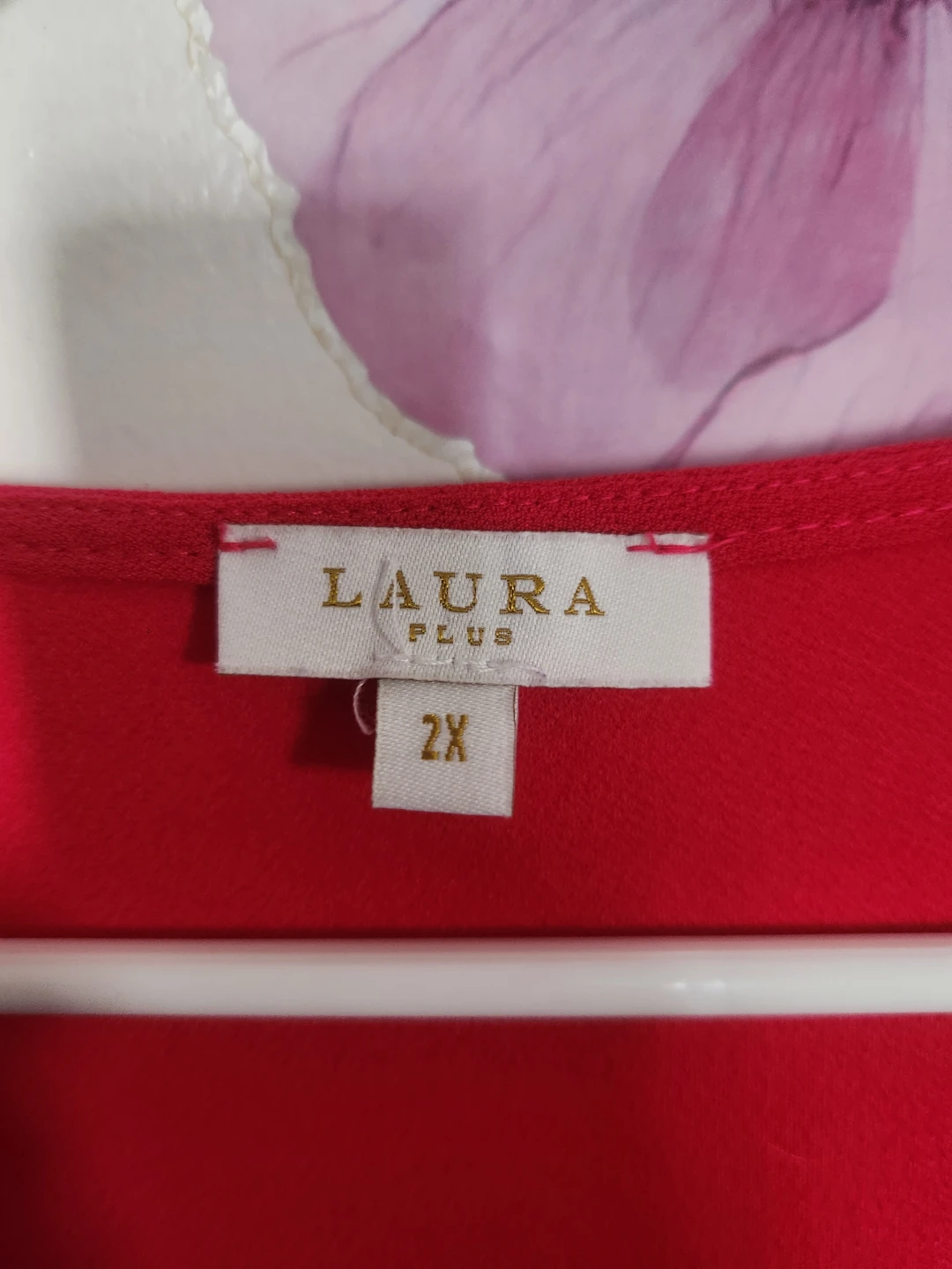 Laura Plus Red Blouse 2X - photo 2