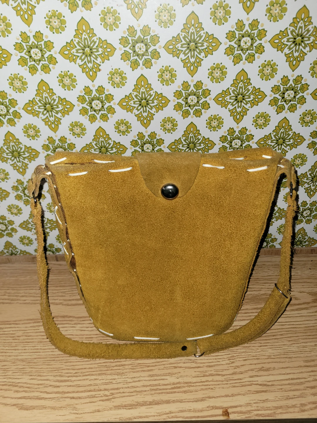 Genuine Suede Fringe Small Shoulder Bag - photo 2