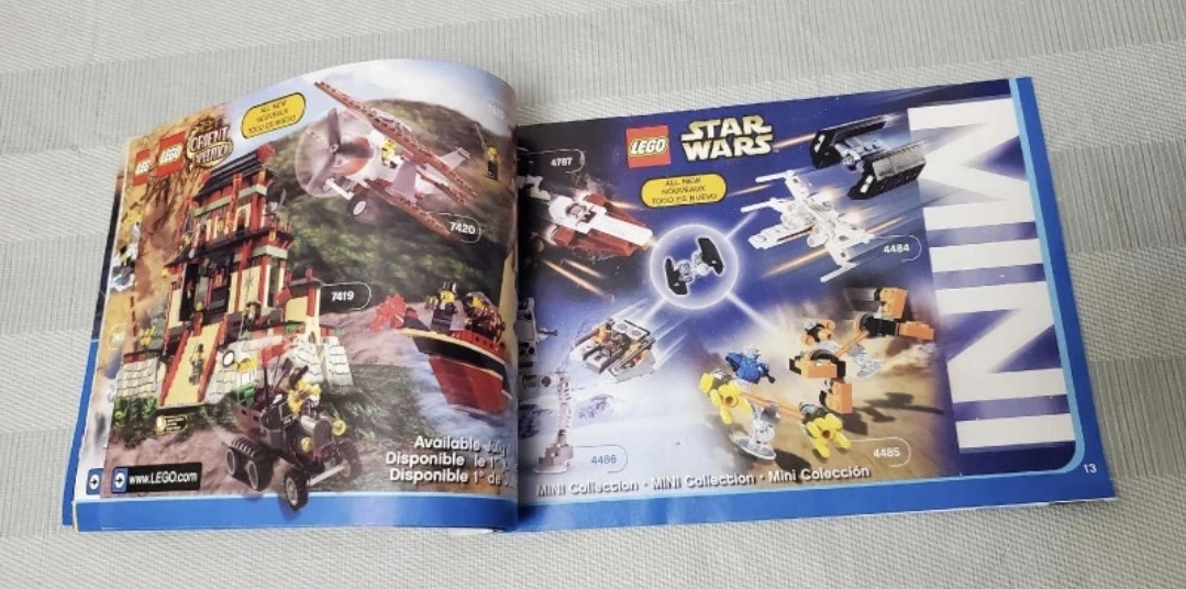 lego 2003 catalog harry potter star wars nba kobe - photo 3