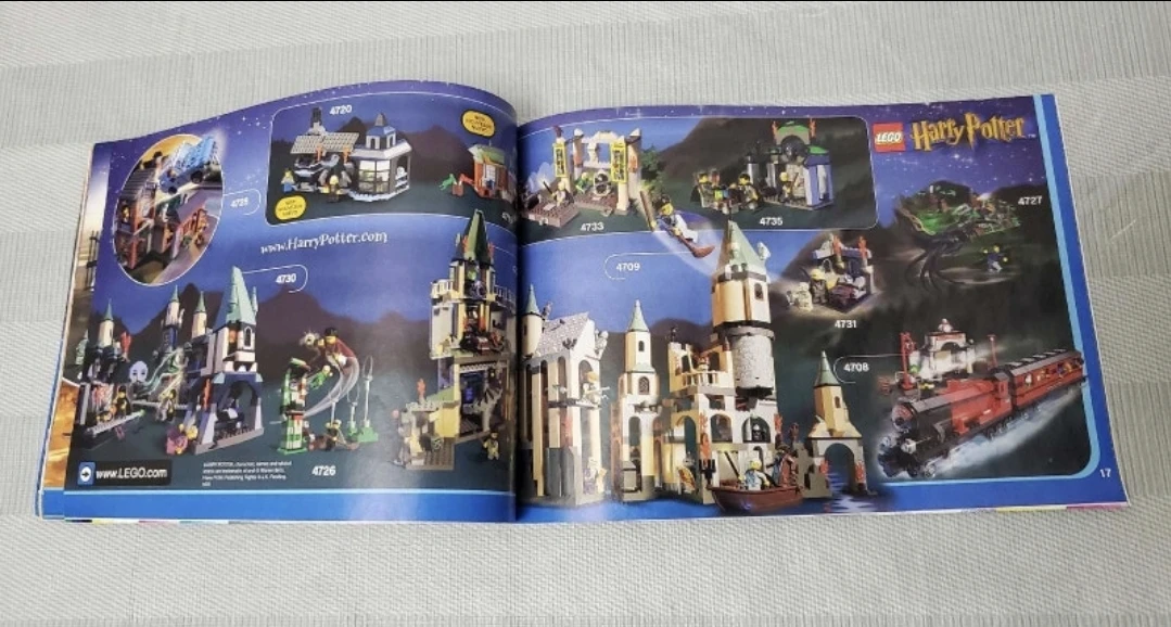 lego 2003 catalog harry potter star wars nba kobe - photo 5