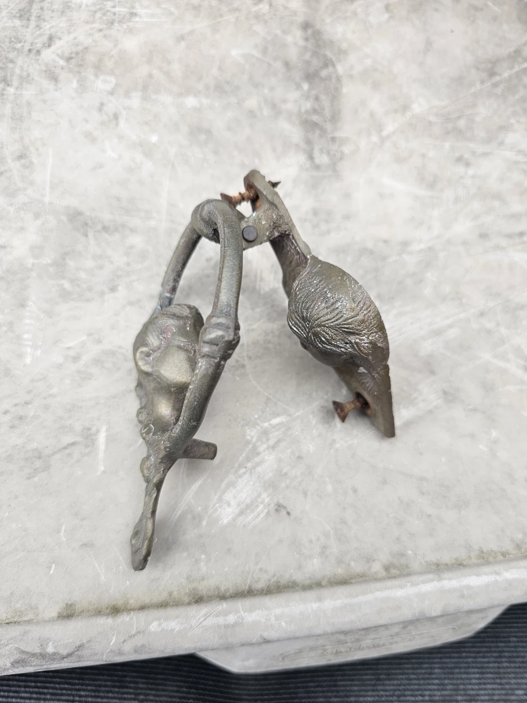 Antique Brass Door Knocker - photo 2