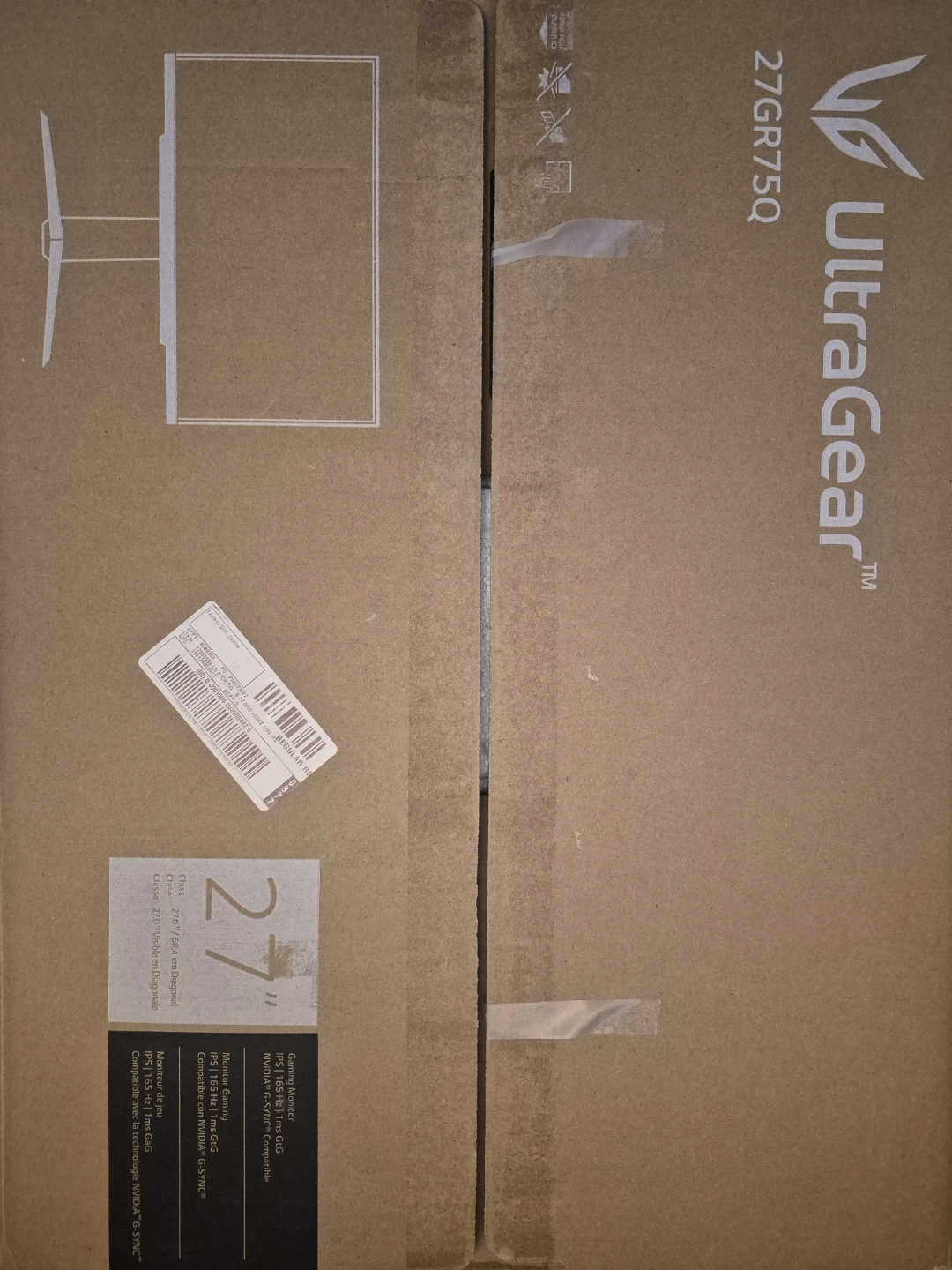 LG UltraGear 27GR75Q 27" QHD 165Hz Gaming Monitor - photo 5