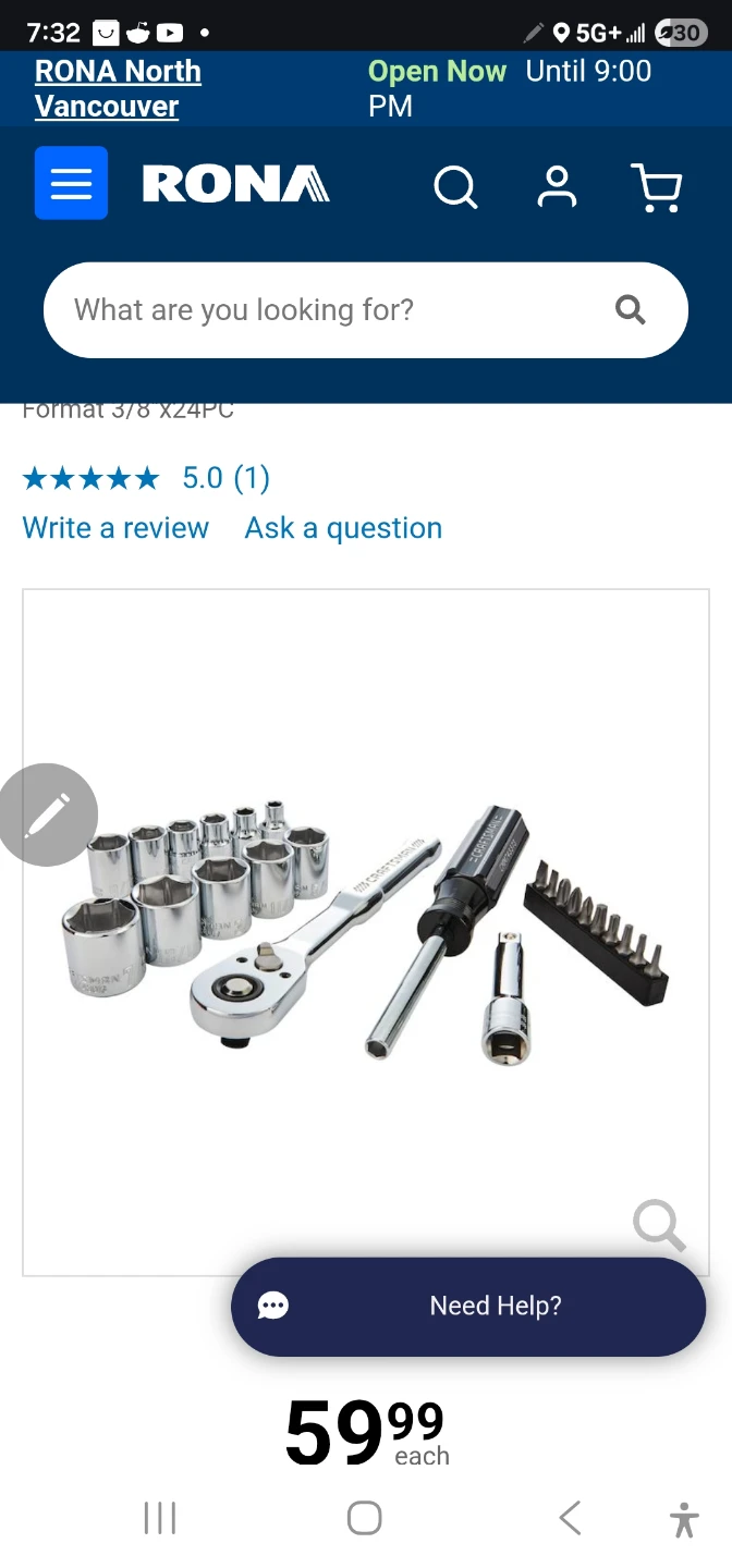 Craftsman 3/8" X 24-Piece Socket Set - photo 2