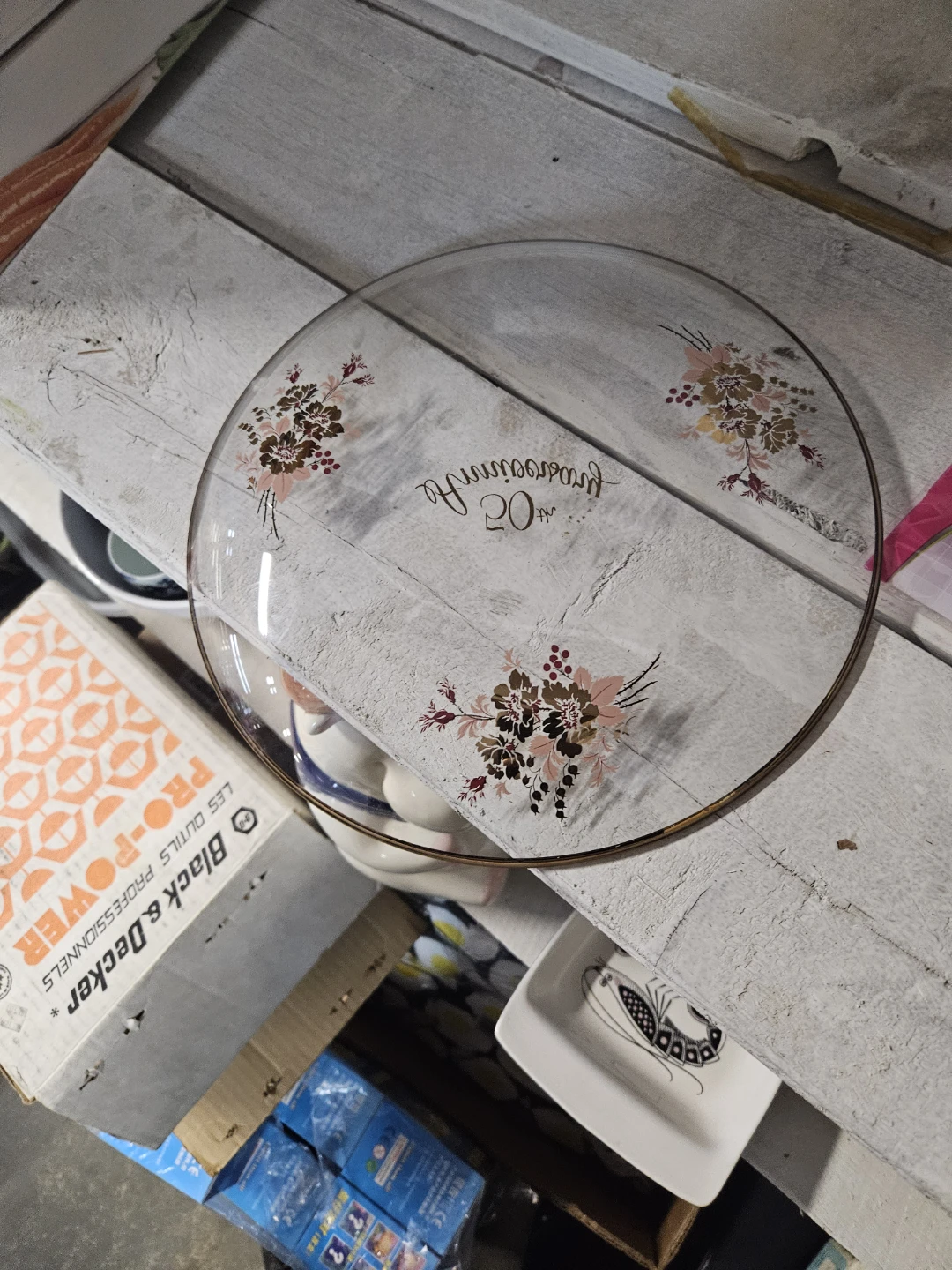 50th Anniversary Decorative Glass Plate - photo 3